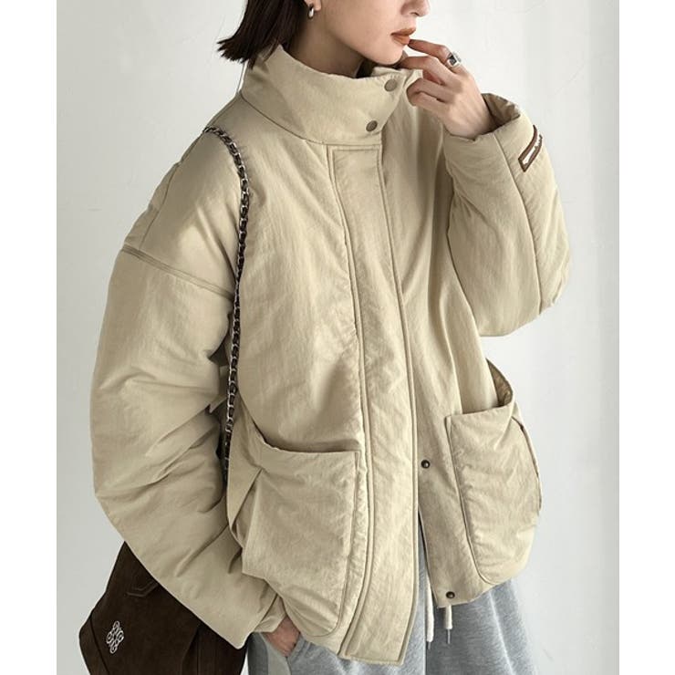  ヘビロテ確定♪ゆったり暖か一軍アウター！スタンドカラービックポケットナイロンブ… | Classical Elf  | 詳細画像17 