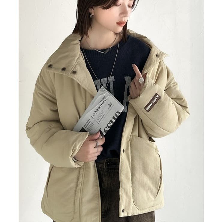  ヘビロテ確定♪ゆったり暖か一軍アウター！スタンドカラービックポケットナイロンブ… | Classical Elf  | 詳細画像22 