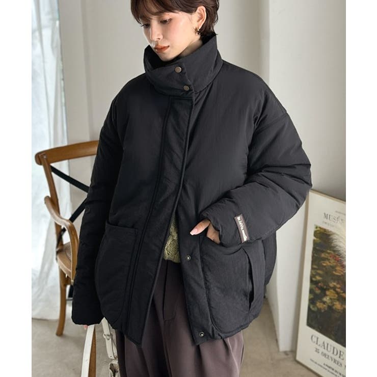  ヘビロテ確定♪ゆったり暖か一軍アウター！スタンドカラービックポケットナイロンブ… | Classical Elf  | 詳細画像2 