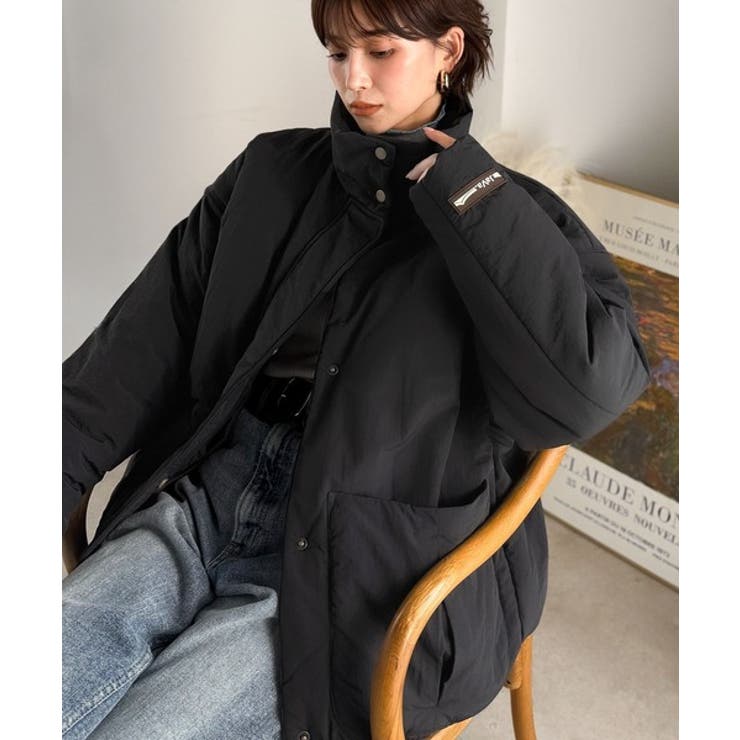  ヘビロテ確定♪ゆったり暖か一軍アウター！スタンドカラービックポケットナイロンブ… | Classical Elf  | 詳細画像3 