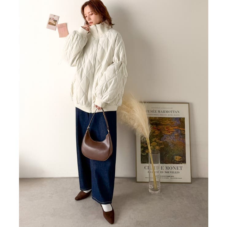 《JaVaジャバコラボ》大人カジュアルの主役。ダブルキルティング袖ドロスト中綿ジ… | Classical Elf  | 詳細画像7 