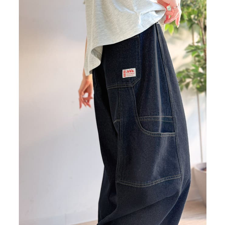 ワンウォッシュ | 《JaVaジャバコラボ》ラフさに、センスを効かせて。綿100% カーブペインター… | Classical Elf 