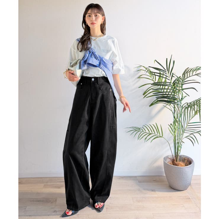 《JaVaジャバコラボ》ラフさに、センスを効かせて。綿100% カーブペインター… | Classical Elf  | 詳細画像3 