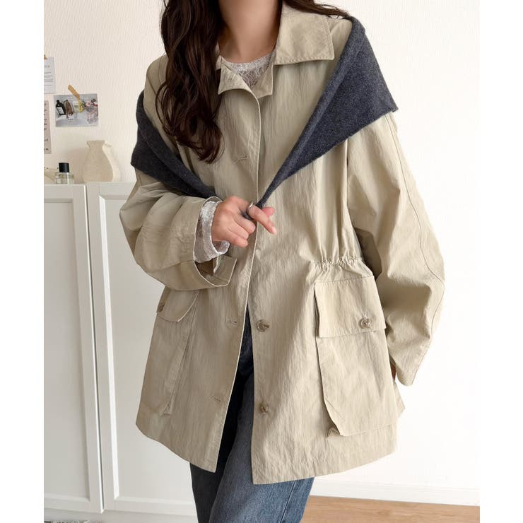 《JaVaジャバコラボ》洒落感ひらり、シルエット決まる。ナイロンワッシャー素材ウ… | Classical Elf  | 詳細画像26 