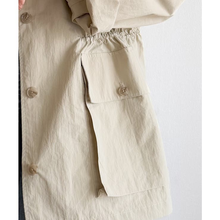 《JaVaジャバコラボ》洒落感ひらり、シルエット決まる。ナイロンワッシャー素材ウ… | Classical Elf  | 詳細画像28 