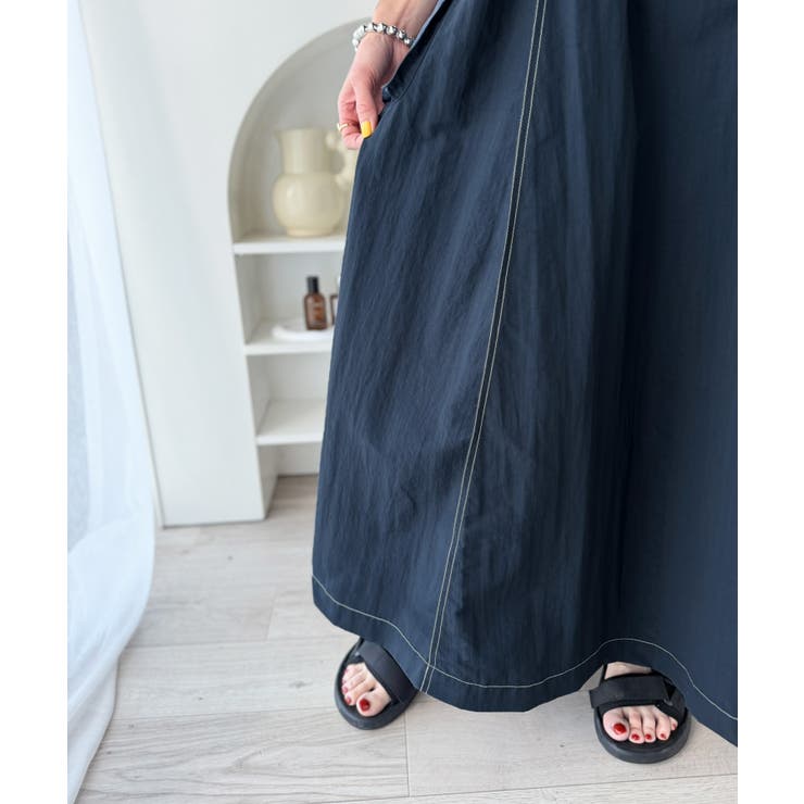 《JaVaジャバコラボ》お洒落さと、快適さと。フロントポケット付きナイロン100… | Classical Elf  | 詳細画像40 