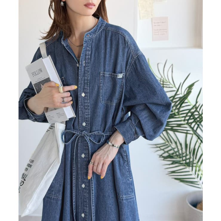 《JaVaジャバコラボ》頑張らないのに、視線をさらう。コットン100％デニムシャ… | Classical Elf  | 詳細画像11 