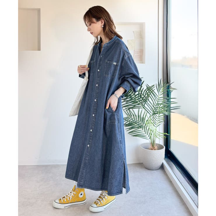 《JaVaジャバコラボ》頑張らないのに、視線をさらう。コットン100％デニムシャ… | Classical Elf  | 詳細画像14 