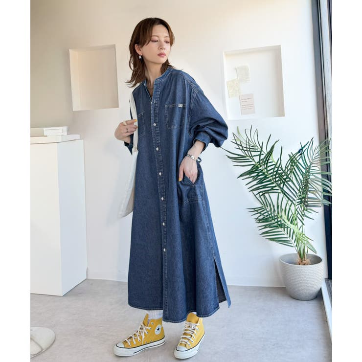 《JaVaジャバコラボ》頑張らないのに、視線をさらう。コットン100％デニムシャ… | Classical Elf  | 詳細画像16 