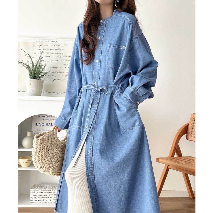 《JaVaジャバコラボ》頑張らないのに、視線をさらう。コットン100％デニムシャ… | Classical Elf  | 詳細画像3 