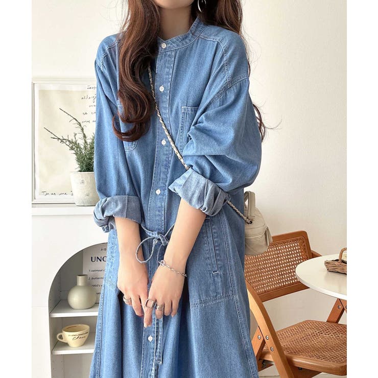 《JaVaジャバコラボ》頑張らないのに、視線をさらう。コットン100％デニムシャ… | Classical Elf  | 詳細画像6 