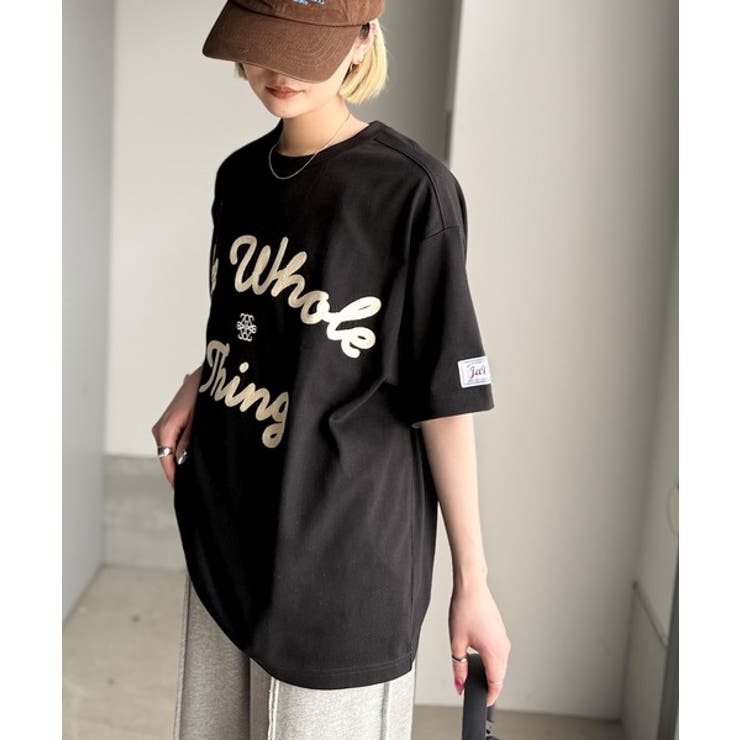 《JaVaジャバコラボ》“トレンドを纏う”コード刺繍ロゴ半袖Tシャツ(オーバーサ… | Classical Elf  | 詳細画像13 