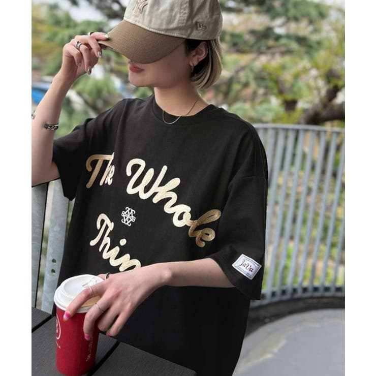 《JaVaジャバコラボ》“トレンドを纏う”コード刺繍ロゴ半袖Tシャツ(オーバーサ… | Classical Elf  | 詳細画像19 