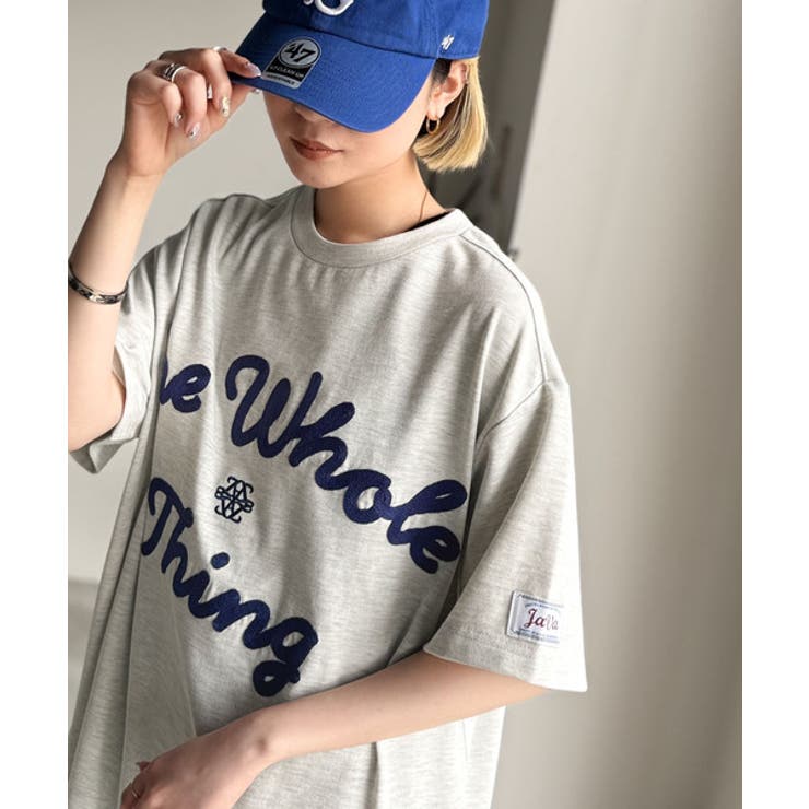 《JaVaジャバコラボ》“トレンドを纏う”コード刺繍ロゴ半袖Tシャツ(オーバーサ… | Classical Elf  | 詳細画像22 