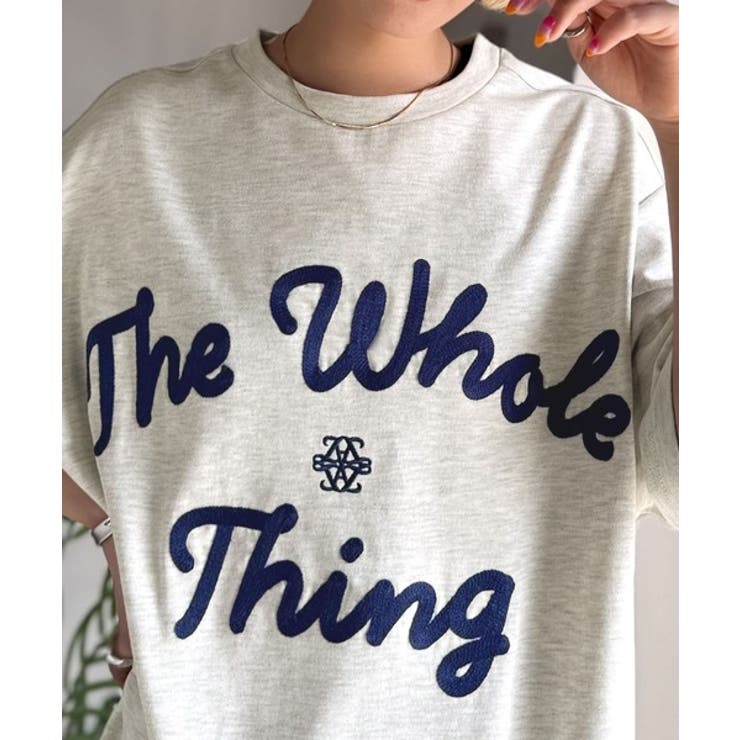 《JaVaジャバコラボ》“トレンドを纏う”コード刺繍ロゴ半袖Tシャツ(オーバーサ… | Classical Elf  | 詳細画像35 