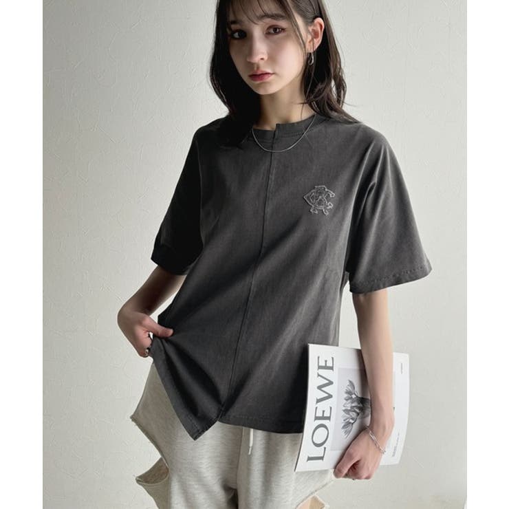 ちゃんふく 綿100％!こだわり満載の自信アイテム 切替BODYロゴTシャツ[品番