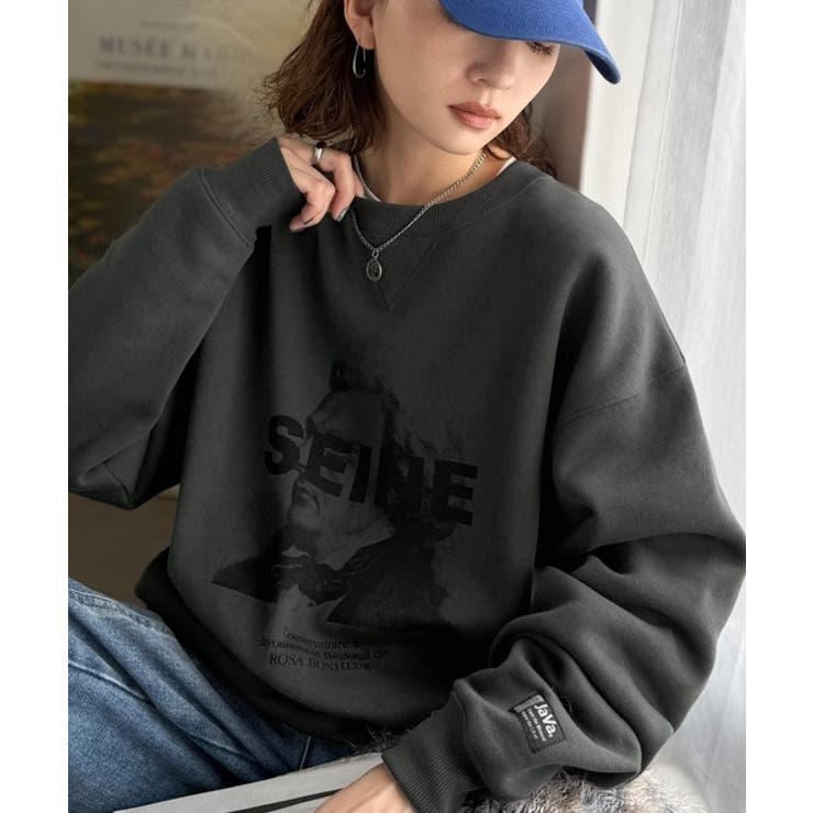 《JaVa ジャバコラボ》芸術の秋、アートを纏う。肖像画裏起毛スウェット | Classical Elf  | 詳細画像11 