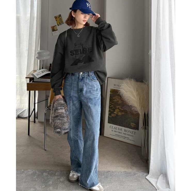 《JaVa ジャバコラボ》芸術の秋、アートを纏う。肖像画裏起毛スウェット | Classical Elf  | 詳細画像13 