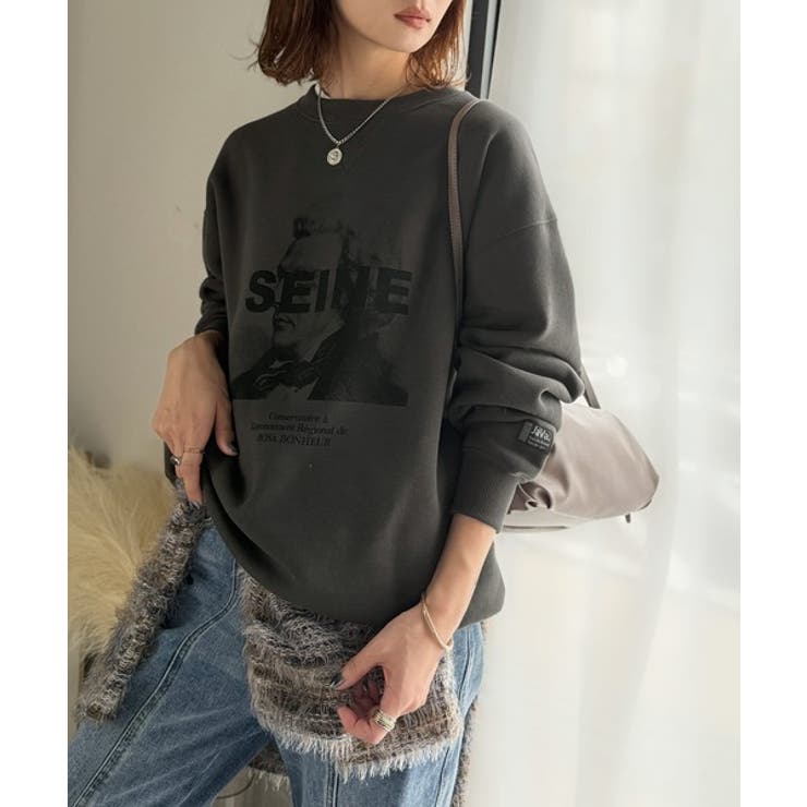 《JaVa ジャバコラボ》芸術の秋、アートを纏う。肖像画裏起毛スウェット | Classical Elf  | 詳細画像16 