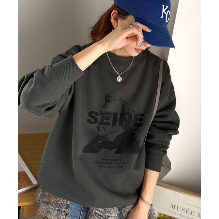 《JaVa ジャバコラボ》芸術の秋、アートを纏う。肖像画裏起毛スウェット | Classical Elf  | 詳細画像17 