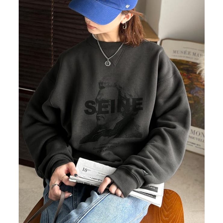 《JaVa ジャバコラボ》芸術の秋、アートを纏う。肖像画裏起毛スウェット | Classical Elf  | 詳細画像18 