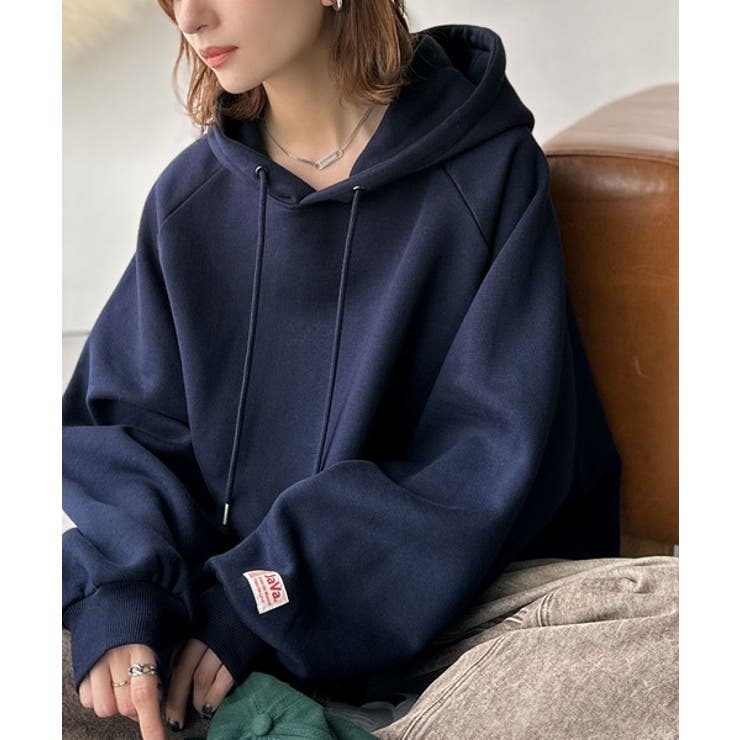 デイリーもお出かけも、ゆるっと可愛く決まる♪バック刺繍裏起毛パーカー | Classical Elf  | 詳細画像27 