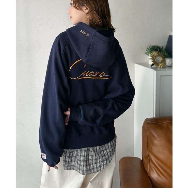 デイリーもお出かけも、ゆるっと可愛く決まる♪バック刺繍裏起毛パーカー | Classical Elf  | 詳細画像28 