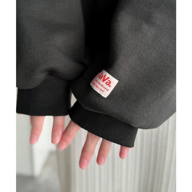 デイリーもお出かけも、ゆるっと可愛く決まる♪バック刺繍裏起毛パーカー | Classical Elf  | 詳細画像33 