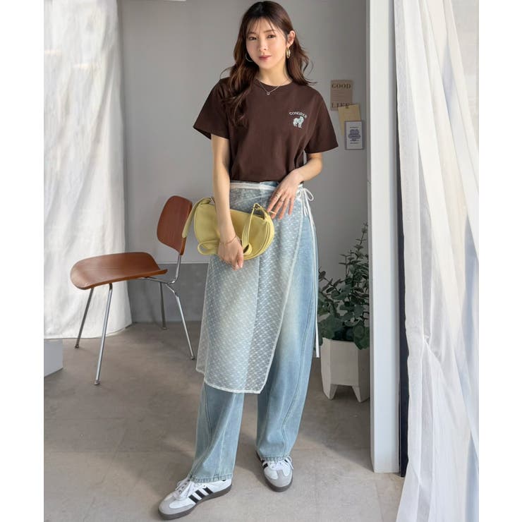 《JaVa ジャバコラボ》大人の遊び心をプラス。綿100％オオカミ刺繍Tシャツ（… | Classical Elf  | 詳細画像21 