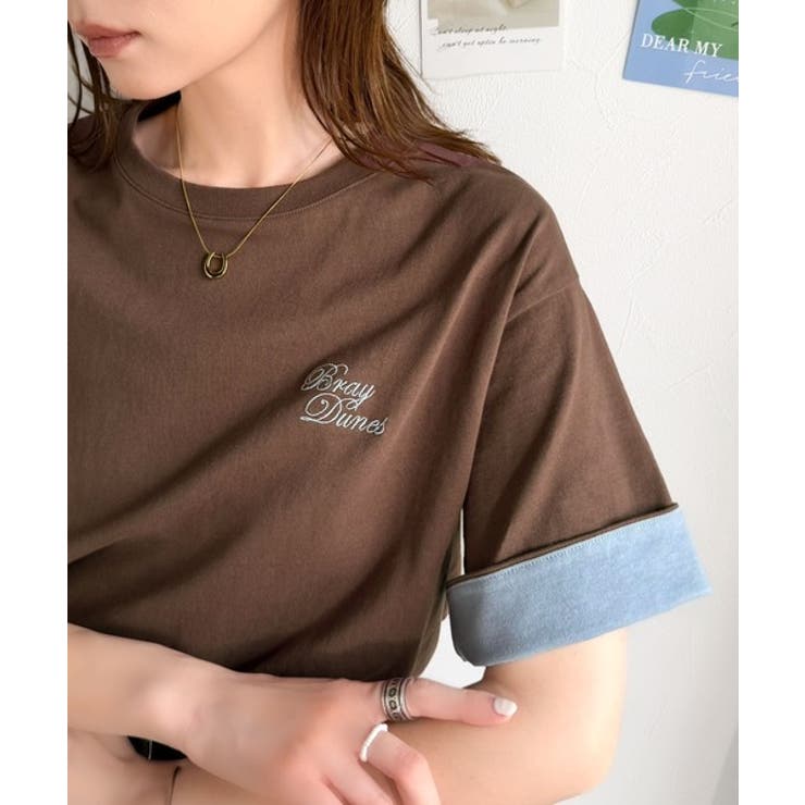 《JaVaジャバコラボ》大人の色魅せ、軽やかに映える。綿100％ 胸刺繍入り 袖… | Classical Elf  | 詳細画像30 
