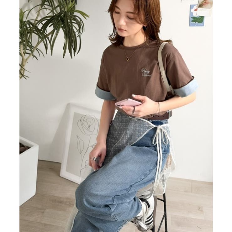 《JaVaジャバコラボ》大人の色魅せ、軽やかに映える。綿100％ 胸刺繍入り 袖… | Classical Elf  | 詳細画像37 