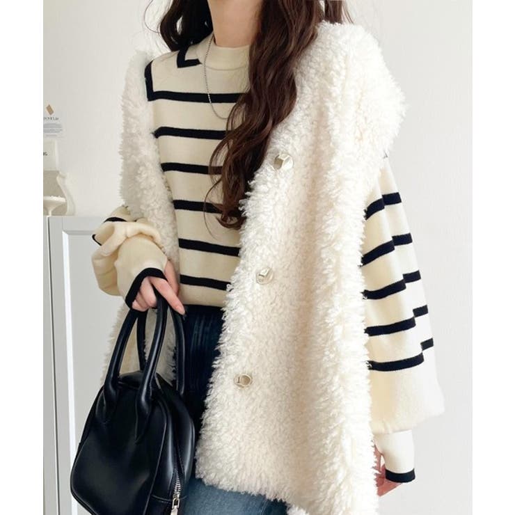 《JaVaジャバコラボ》こなれ感と快適さを両立◎サムホール付き袖リブ配色スウェッ… | Classical Elf  | 詳細画像39 