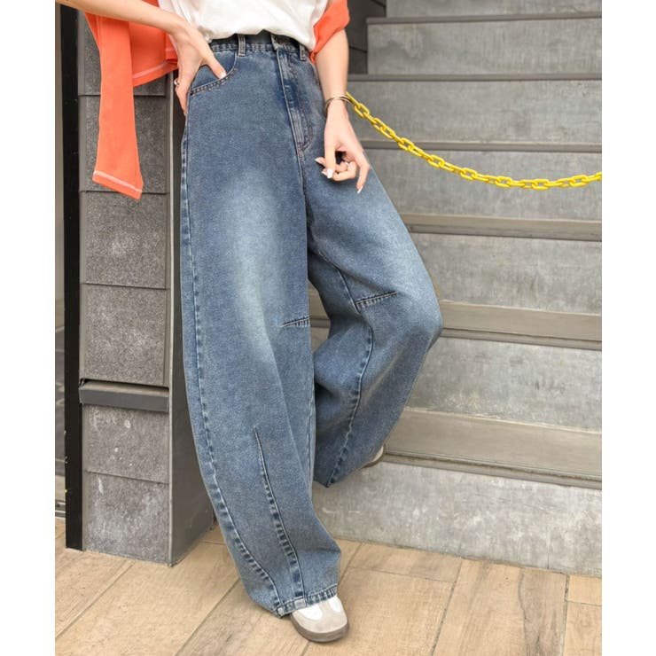 《JaVaジャバコラボ》ゆるっと可愛い、最旬シルエット。バレルレッグワイドカーブ… | Classical Elf  | 詳細画像17 