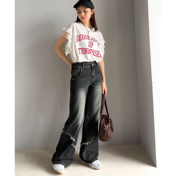 【mily bilet】ヴィンテージライクな脚盛れデニム♪ウエスタンライクフリン… | Classical Elf  | 詳細画像12 