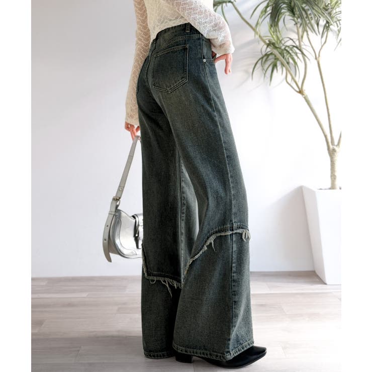 【mily bilet】ヴィンテージライクな脚盛れデニム♪ウエスタンライクフリン… | Classical Elf  | 詳細画像29 