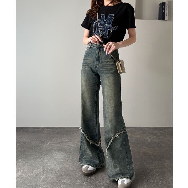 【mily bilet】ヴィンテージライクな脚盛れデニム♪ウエスタンライクフリン… | Classical Elf  | 詳細画像35 