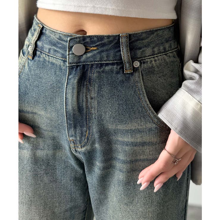 【mily bilet】ヴィンテージライクな脚盛れデニム♪ウエスタンライクフリン… | Classical Elf  | 詳細画像41 