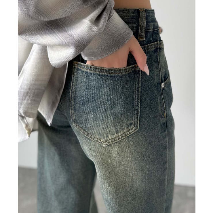 【mily bilet】ヴィンテージライクな脚盛れデニム♪ウエスタンライクフリン… | Classical Elf  | 詳細画像42 