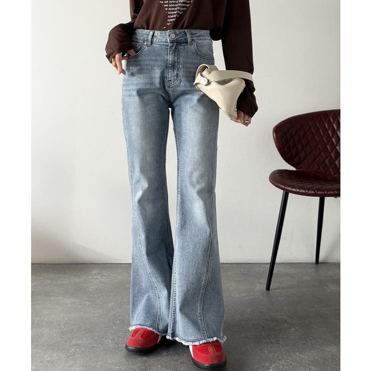 【mily bilet】きゅんと恋する後ろ姿。バックリボン美脚ストレッチフレアデ… | Classical Elf  | 詳細画像13 