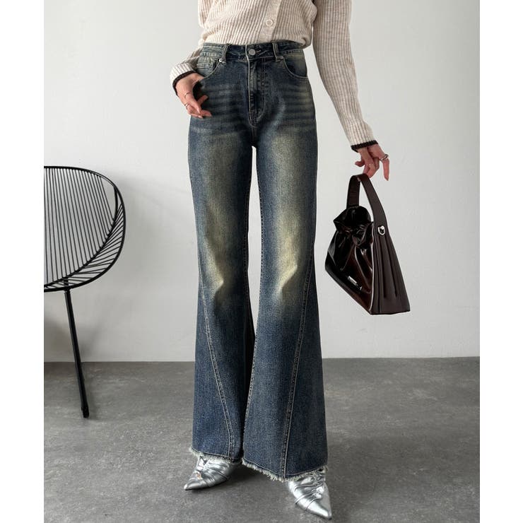 【mily bilet】きゅんと恋する後ろ姿。バックリボン美脚ストレッチフレアデ… | Classical Elf  | 詳細画像16 