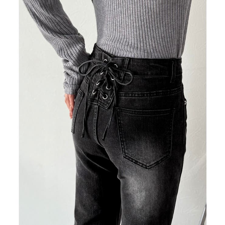 【mily bilet】きゅんと恋する後ろ姿。バックリボン美脚ストレッチフレアデ… | Classical Elf  | 詳細画像3 