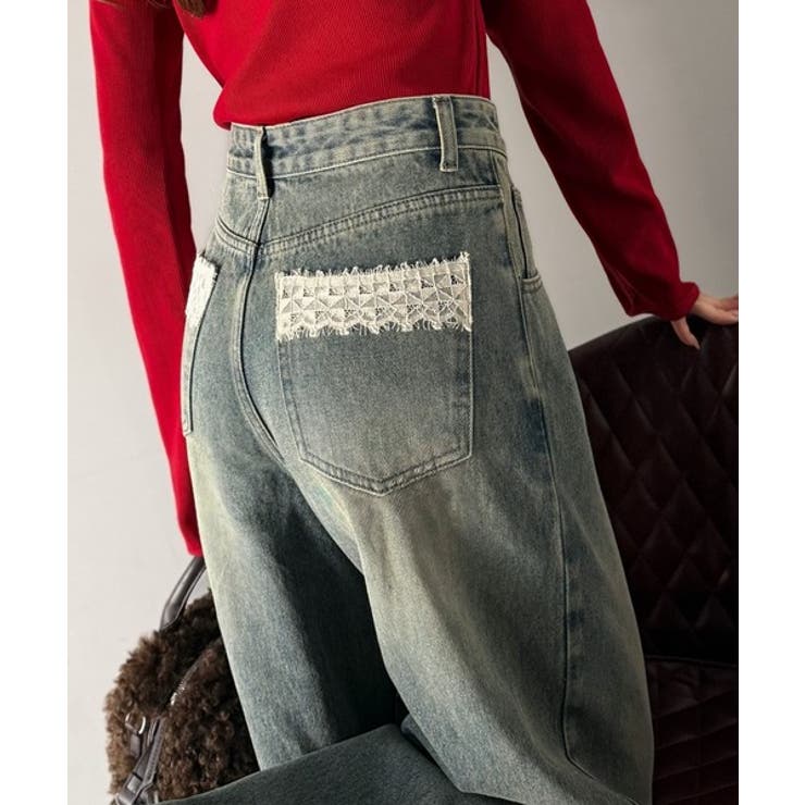 【mily bilet】うしろ姿までときめかせて。バックポケットレース使いアシン… | Classical Elf  | 詳細画像13 