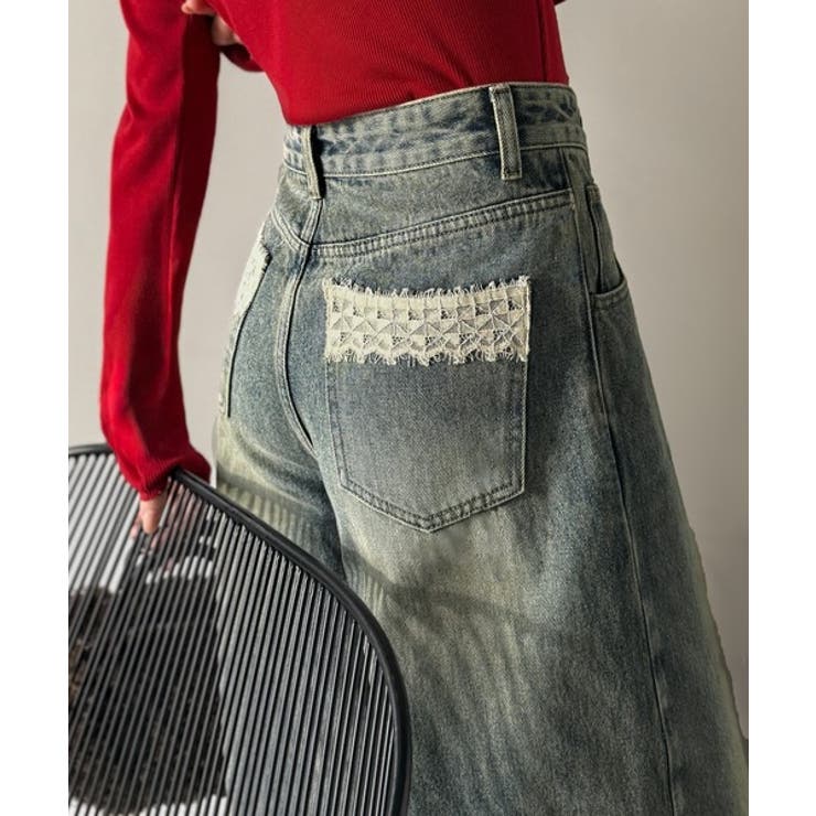 【mily bilet】うしろ姿までときめかせて。バックポケットレース使いアシン… | Classical Elf  | 詳細画像17 