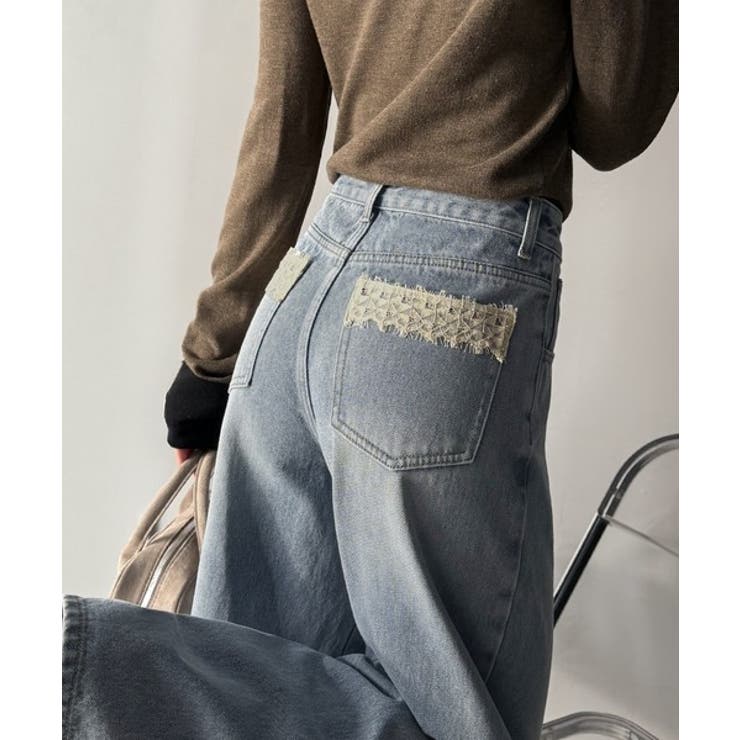 【mily bilet】うしろ姿までときめかせて。バックポケットレース使いアシン… | Classical Elf  | 詳細画像4 