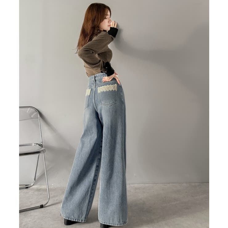 【mily bilet】うしろ姿までときめかせて。バックポケットレース使いアシン… | Classical Elf  | 詳細画像6 