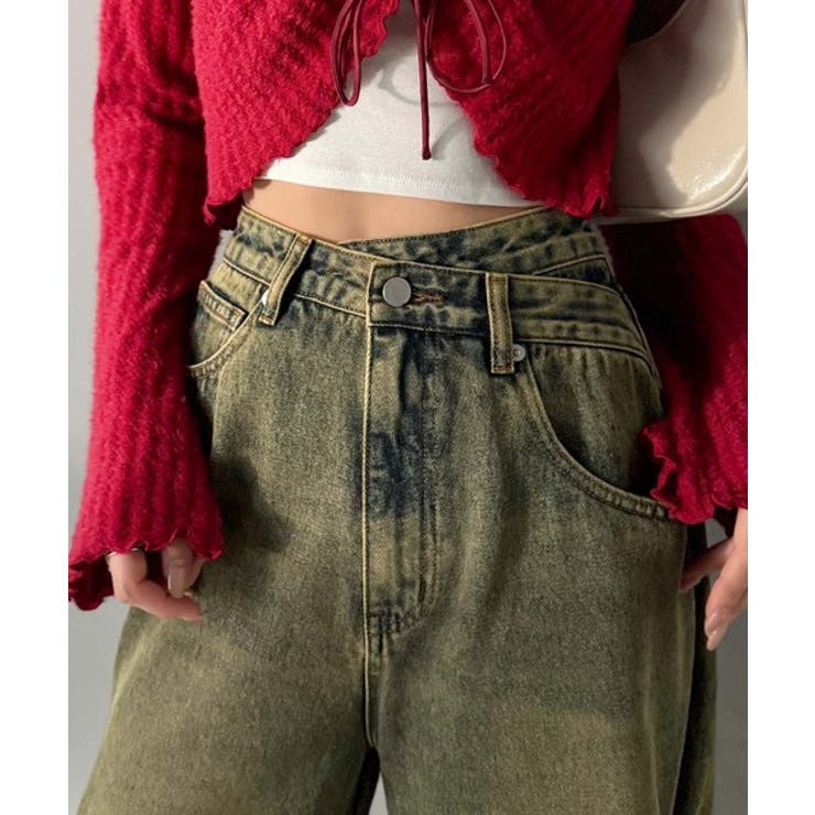 「あのデニム、超かわいい…！」街で振り返られるトレンドデザイン。サイドギャザーウ… | Classical Elf  | 詳細画像20 