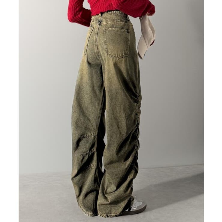 「あのデニム、超かわいい…！」街で振り返られるトレンドデザイン。サイドギャザーウ… | Classical Elf  | 詳細画像23 