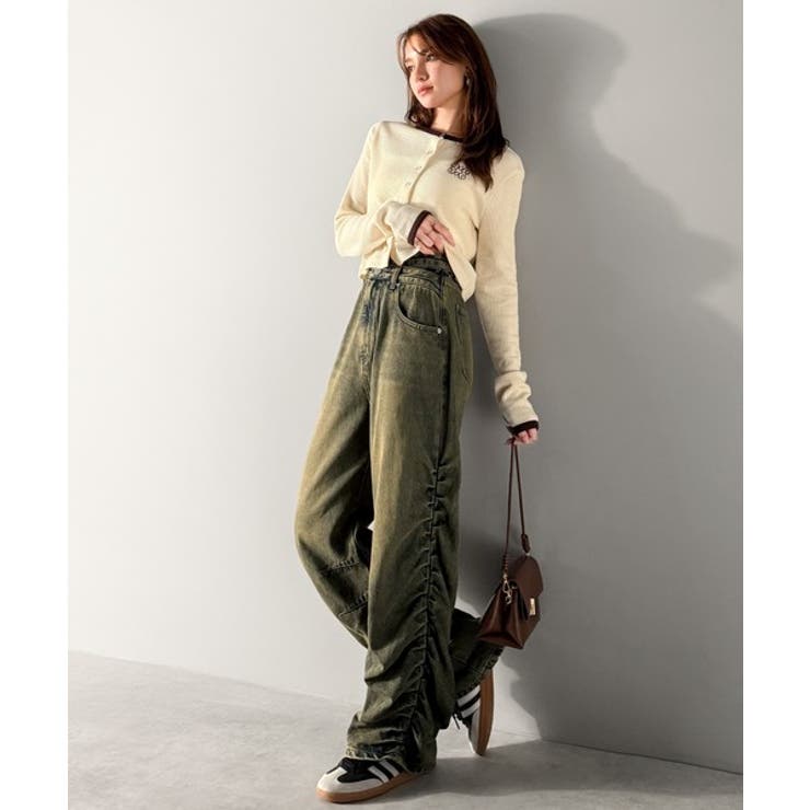 「あのデニム、超かわいい…！」街で振り返られるトレンドデザイン。サイドギャザーウ… | Classical Elf  | 詳細画像26 