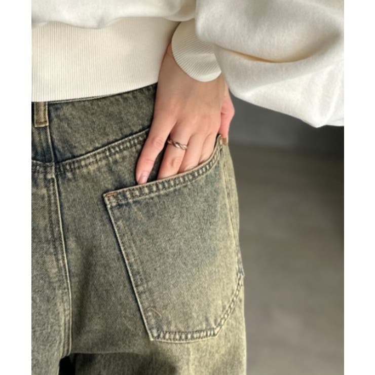 「あのデニム、超かわいい…！」街で振り返られるトレンドデザイン。サイドギャザーウ… | Classical Elf  | 詳細画像31 