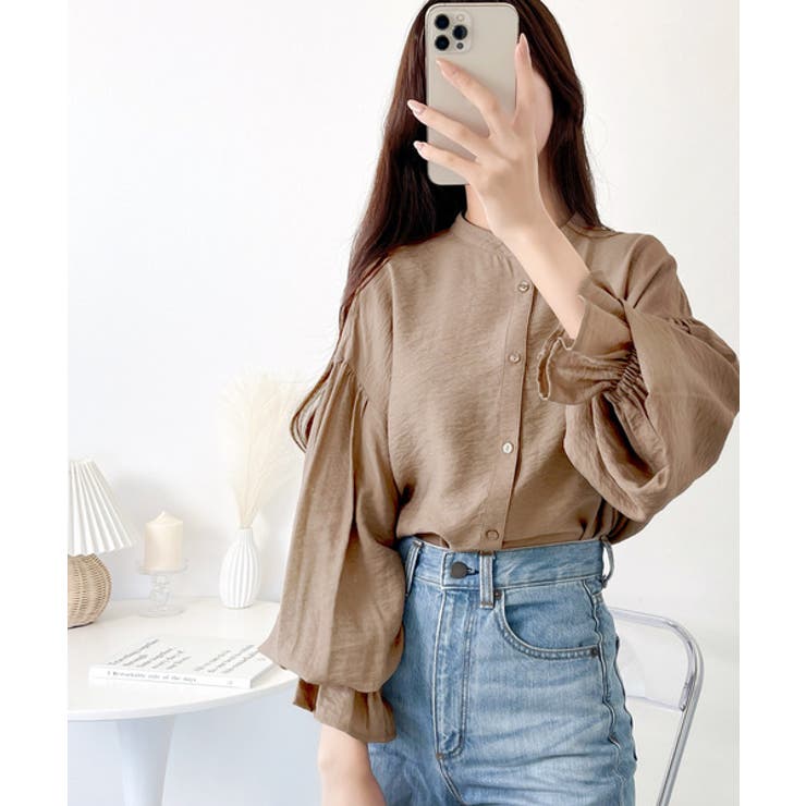 取り外し可能なビッグレース衿3wayキャンディスリーブブラウス | Classical Elf  | 詳細画像25 